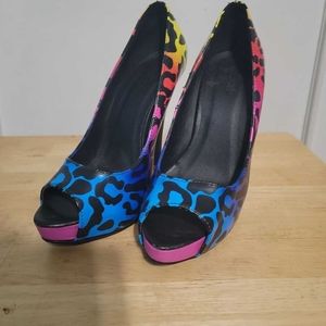 Torrid Rainbow High Heels